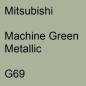 Preview: Mitsubishi, Machine Green Metallic, G69.